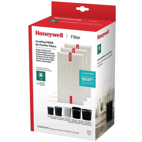 HEPA Air Purifier Filter Replacement 3 Pack For HPA100 HPA200 HPA300 HPA3100 HPA3300 HPA5100 HPA5200 HPA5300 Series Filters box