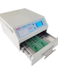 Automatic Reflow Soldering Machine With Hot Air Circulation And Infrared Heater For PCB SMT BGA Rework Drawer Type 1500W Reflow Oven