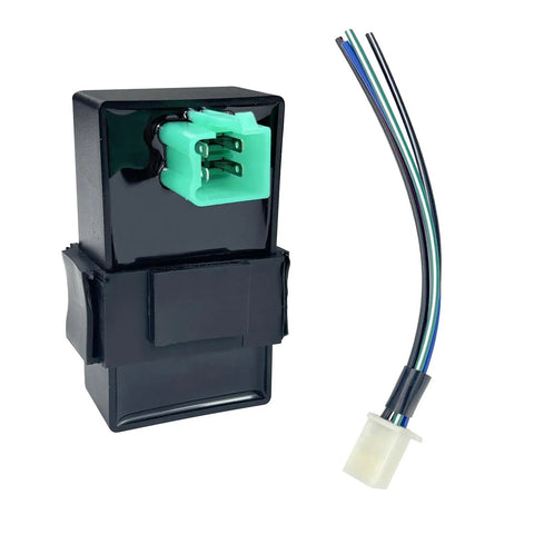 4 Pin Dc Cdi Box With Connecting Plug For 50cc 70cc 90cc 110cc Scooters Atvs Go Karts Dirt Bikes And Dy100 Quad Bikes Direct Replacement High Performance Cdi Module For Easy Plug And Play Install