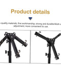Heavy Duty Folding Drum Practice Stand Built With Beefy Alloy Rails Quick Snap Mallet Dock showing adjustable multi-angle setup.