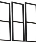 Heavy Duty 2 Tier Floating Shelf Brackets With Screws Rock Solid Ceiling Mount Support Stack Heavy Gear With Zero Sweat In Sleek Black Metal 3 Pack for modern apartments
