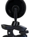 Back view of Clip On Tuner For Guitar, Bass, And Violin With 360 Degree Rotating Display, Stay Put Clip, current model