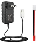 Two In One RC Battery Charger For NiMH NiCD Packs From 2.4V To 12V Universal Charger With Tamiya Connector and cable