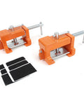 Two Pack Cabinet Claw Clamp For Face Frame Installations All In One Woodworking Tool Works On Stiles From 1.5 To 2 Inches 2 Inch Jaw