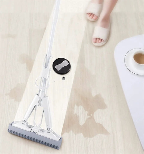 Stunning Red Bronze Hidden Magnetic Door Stop That Keeps Floors Clean And Slams At Bay For Homes, Hotels, And Offices With Nail-Free Installation near a cleaning tool.