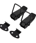 Two Pack Front Bumper Hook Lock Clips Universal Quick Release Bumper Trunk Clips Self Adhesive Fasteners For Cars And SUVs