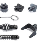 Seven Piece Drain Cleaner Cutter Heads Set With 16mm Manganese Steel For Drain Augers Heavy Duty Drain Line Cleaner Tools