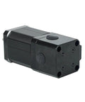 Front view of black NEMA17 2-phase 4-lead stepper motor, 70N·cm torque.