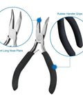 All In One Jump Ring Jewelry Making Kit With 1200 Pieces Dull Silver And Bright Silver Pliers Tweezers Lobster Clasps Ring Opener