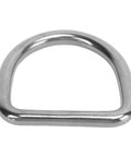 Beefy 316 Stainless Steel D Pull Buckle Set For Saltwater Marine Rigging And Boating Gear, Rugged Hardware Accessories For Ropes Chains And Straps, 10 Piece Pack, one buckle