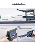 Installation steps for Efficient Solder Paste Extruder Flux Dispenser Kit With 0.8mm And 1.3mm Nozzles For Easy Electronics Soldering