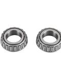Pack Of 2 Heavy Duty Trailer Axle Hub Wheel Bearing Kits L44643 L44610 For 1 Inch 2000 2200 Lbs Trailer OD 1.980 Inch