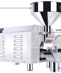 Electric Grain Grinder And Pulverizer For Kitchen Milling High Speed Powder Machine Vertical Pulverizer with labeled parts