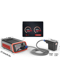 Pro Grade 1500W Induction Dent Repair Tool For Paintless Dents And Hail Damage with control panel, showing dimensions