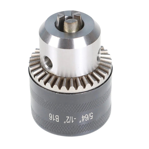 Premium B16 Drill Chuck Featuring Badass Tight Hold And Hella Tough Build For Mini Metal Lathes Tailstocks With MT2 Arbor, 5/64 to 1/2 inch.