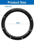 Round Boat Hatch Deck Plate 4 6 8 Inch Non Slip Watertight Inspection Cover Detachable ABS Plastic Marine Yacht RV Gear
