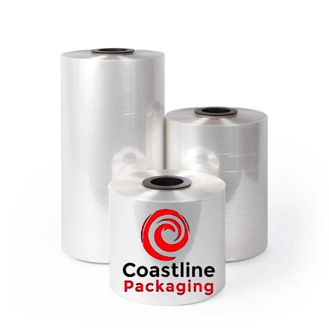 22 Inch 100 Gauge Polyolefin Center Fold Shrink Wrap Film Roll 2625 Feet Heavy Duty Hella Tough Puncture Resistant Heat Shrink Plastic Roll