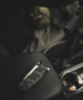 Assisted Opening Tactical Knife With 9.3 Inch Overall Length, 4 Inch Tanto Blade, Titanium Nitride Coated 9Cr18MoV Stainless on seat