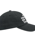 No Crying On The Yacht Trucker Hat For Son Funny Nautical Cap With Adjustable Strap Casual Outdoor Wear For Travel Photos And Everyday Adventures For Everyday Use, side view