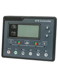 Generator Controller Panel Dual Power Module HAT700 Process Controller For Smooth Auto Transfer And Power Switching 1 Piece Plug In And Keep Your Generator Running Like A Boss ATS controller front view with LCD and buttons