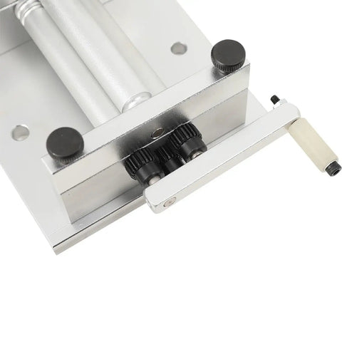 No Hassle Manual Rolling Machine For Snappy Metal Bends Adjustable Rollers Compact Diy Hand Crank Tube Bender Solid Bet For Garage Projects Model Rail Builds And Crafts