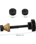 The Badass Faucet Reseating Tool With Precision Guide And Twin Steel Cutters To Nix Stubborn Leaks And Chip Off Mineral Crust Fast For Sink And Tub Repairs That Any Weekend Warrior Can Handle Smooth As Silk, 105mm long.