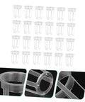 200 Piece Hydroponic Growth Kit For Easy Garden Veggies With Lightweight Breathable Plant Cups And Growth Baskets Ideal For Hydroponic Vegetables Drought Resistant Plant Maintenance And Home Setup, clear plastic cups