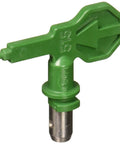 High Efficiency Airless 515 Reversible Spray Tip For Paints And Primers, 10 To 12 Inch Spray Pattern, green plastic and metal design