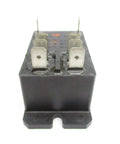 24V AC Contactor Beefy 30A Heavy Duty Industrial MRO Grade Mounts, square shape with 8-tabs, front view