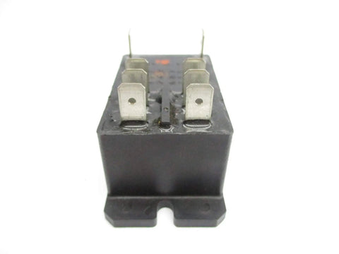 24V AC Contactor Beefy 30A Heavy Duty Industrial MRO Grade Mounts, square shape with 8-tabs, front view