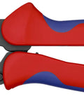 Five Position Non Insulated Wire Crimping Pliers For DIN 46267 Connectors, 1.5 To 4 Mm2 Capacity, AWG 15 To 11, side view.