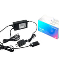 Smart Gas Fireplace Controller With WiFi Remote For Millivolt Valve, Works With Alexa And Google Home, packaging and cables shown