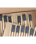 Box of 1 Inch Poly Foam Brush Set Pack Of 48 For Smooth, Even Paint Application, Pro Grade Quality For Painting And Craft Projects