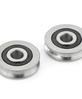 Premium Road Ready Heavy Duty Ball Bearing V Groove Wheel for sliding gates, steel material, 10mm diameter, precision design.