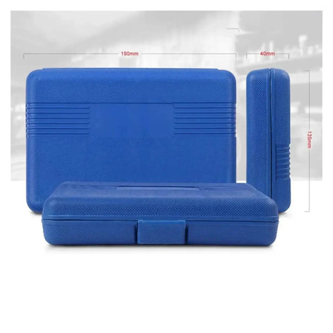 Premium 50 Piece Extra Long Screwdriver Bit Set With Comfortable Handle Featuring Torx Star Hex Spline Tips Perfect For Daily Repairs Picture Hanging And Minor Plumbing Jobs In A Reinforced Toolbox blue case 190mm