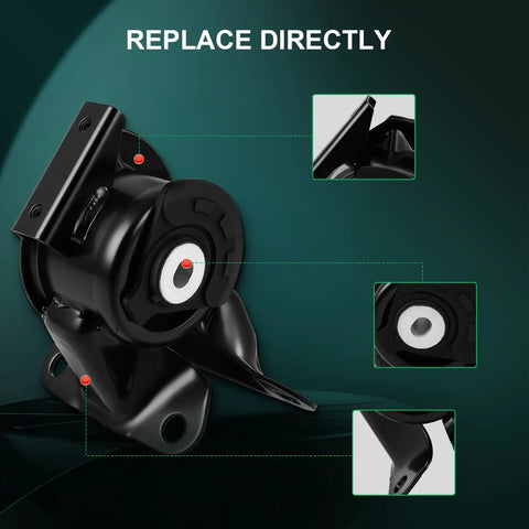 Heavy Duty Rock Solid Engine And Transmission Mount Direct Bolt On For Mazda Cx 9 3.5L 3.7L 2007 Through 2012 Smooth Ride Replacement Parts close-up view showing direct replacement design.