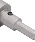 Close-up of shank on Heavy Duty Carbide Hole Saw Kit 30mm 32mm 35mm 36mm 38mm For Steel Iron Stainless Steel Aluminum Plate