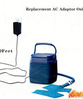 Polar Care Cube 6V Power Cord Replacement With On Off Switch 10 Foot DC Charging Cable 600mA Output Compatible With Kodiak Ice Machine Chargers And 10698 Adapters No Fuss Plug In Power Supply For Ice Therapy