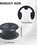 2 Pack Shift Cable Bushing Repair Kit With Clips Direct Fit Replacement For Jeep Toyota Saturn Chevrolet Pontiac