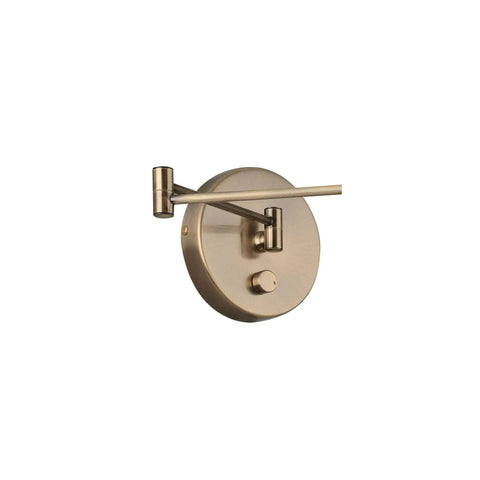 Antique Brass Piano Style Desk Lamp With Classic Traditional Design For Home Office Accommodates Two 40 Watt Bulbs Max