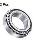 Beefy Two-Piece Tapered Roller Bearing Cone and Cup Set for Heavy-Duty Machines, 1.625 Inch Bore, 2.891 Inch OD, Chrome Steel, LM501349/LM501310