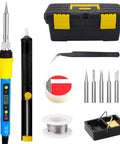 Beast DIY 80W Soldering Gun Kit With Adjustable Temperature From 180 To 500 Celsius, Twelve In One Soldering Iron Set with case