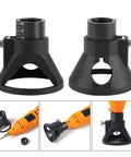 Heavy Duty Drill Locator Tool Attachment With Precision Positioner for Accurate Punching and Drilling Alignment on Electric Grinders