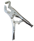 Heavy Duty Parrot Nose Locking Pliers For Welding Grip Clamping Pipes And Bolts With Adjustable Serrated Jaws For Vehicle Body Repair And Shop Maintenance Hand Tool Workhorse, 8.27 inch steel tool.