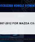 Rear Left And Right Wheel Hub And Bearing Assembly 512350 For Mazda CX 7 2007 2012 With 5 Lug AWD Only OE Quality Replacement Bolt On Easy Install And Precise Fit compatibility image