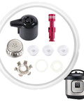 10-piece lid kit for Instant Pot Duo/Duo Plus 8 Qt; includes vent valve, float valve, sealing ring, gaskets.
