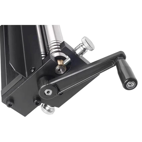 Professional Grade Manual Plate Rolling Machine With Adjustable Radius And Removable 32Cm Steel Rollers For Seamless Sheet Metal Bending And Cone Fabrication That Gets The Job Done Right