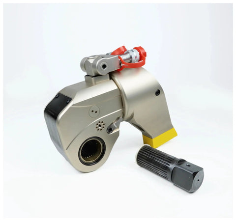 Badass Heavy Duty Hydraulic Torque Wrench Constructed From Premium Anti Corrosion Alloy Steel With A Knockout Square Drive, displayed with a black handle.