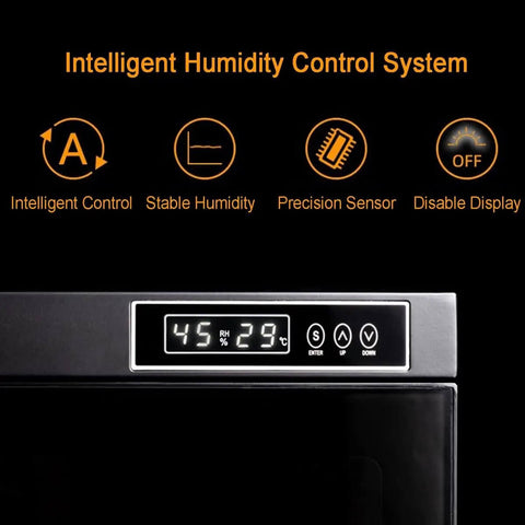 Digital control panel of All In One 70L Filament Dryer Box For 3D Printing Auto Humidity Sensor Dehumidify With PTC Heating