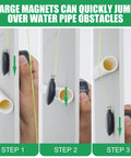 Magnetic Wire Puller Tool For Electrical Installations And Cable Runs No Sweat Fish Tape Wire Pulling System With Coaxial